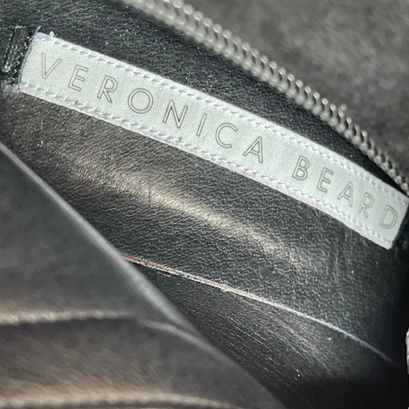 Veronica Beard "Hawthorne" Black Suede Booties 38 - Picture 12 of 13